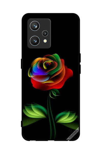 Covernex غطاء حماية لهاتف Realme 9 Pro Plus بلون قوس قزح وردي