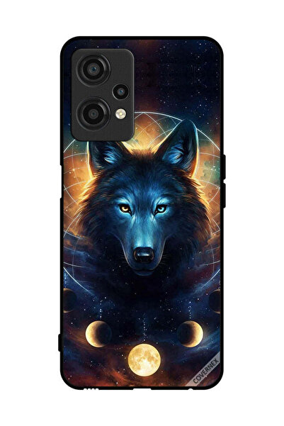 Covernex غطاء حماية لهاتف OnePlus Nord CE 2 Lite 5G، الذئب في الفضاء