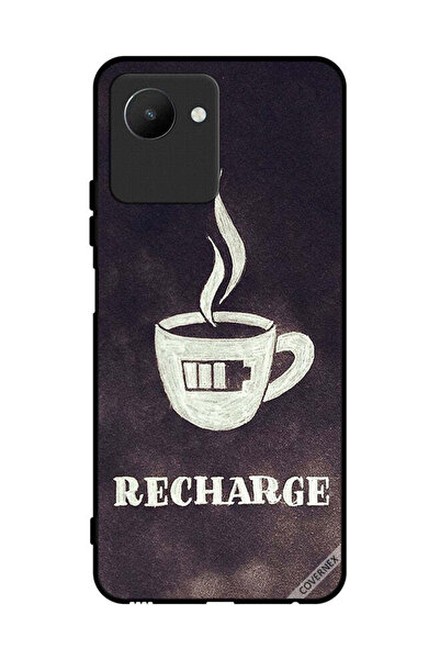 Covernex غطاء حماية لهاتف Realme C30s Coffee Recharge