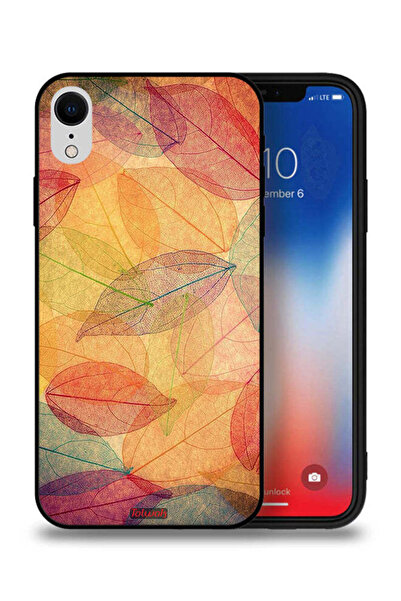 Tolwak غطاء حماية لهاتف Apple iPhone XR برسومات فنية رقمية تجريدية