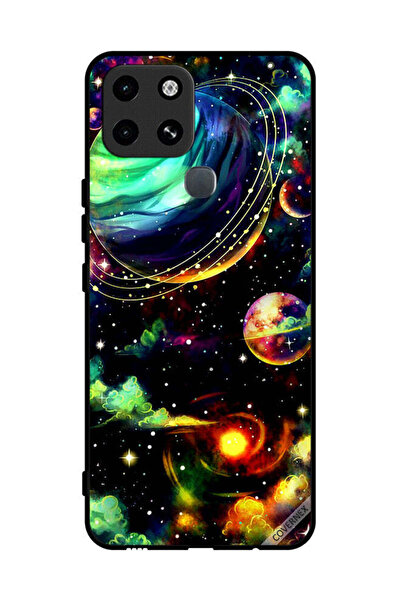 Covernex غطاء حماية لهاتف إنفينيكس سمارت 6 - نباتات زحل