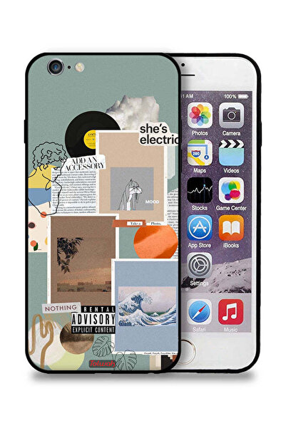 Tolwak جراب حماية لجهاز Apple iPhone 6/6s مطبوع عليه عبارة She Is Electric