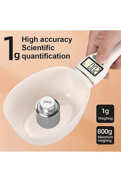 SCOOP Lingura Cantar Digital pentru Hrana Uscata si Ingrediente
