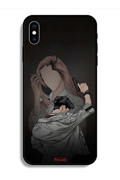 Tolwak جراب حماية لهاتف Apple iPhone X Gang Of Couple