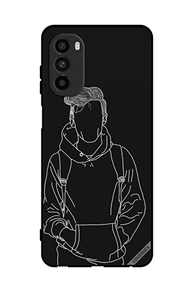 Covernex غطاء حماية لهاتف موتورولا موتو جي 82 رسم جاكيت بوي