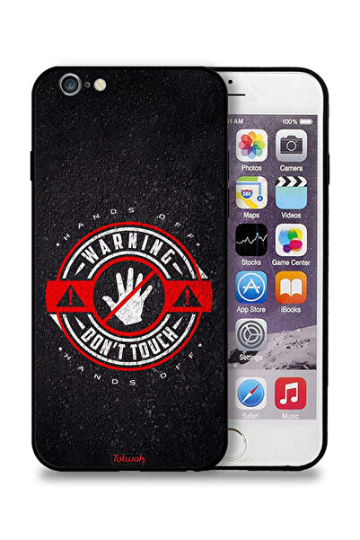 Tolwak جراب حماية لجهاز Apple iPhone 6 Plus/6s Plus تحذير: لا تلمسه