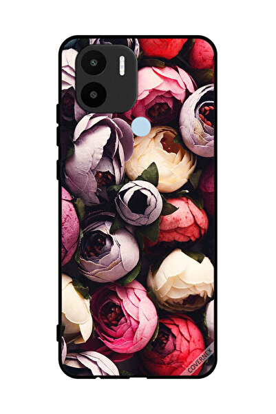 Covernex Protective Case Cover For Xiaomi Redmi A1 Plus Dark Cone Roses