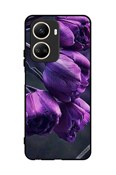 Covernex غطاء حماية لهاتف هواوي نوفا 10 إس إي - زهور داكنة