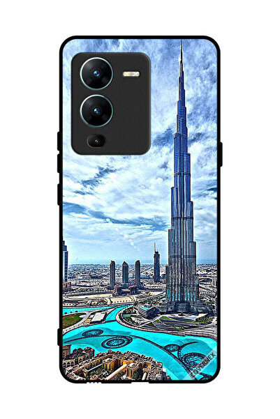 Covernex Protective Case Cover For vivo V25 Pro Burj Khalifa Tower Touching C...