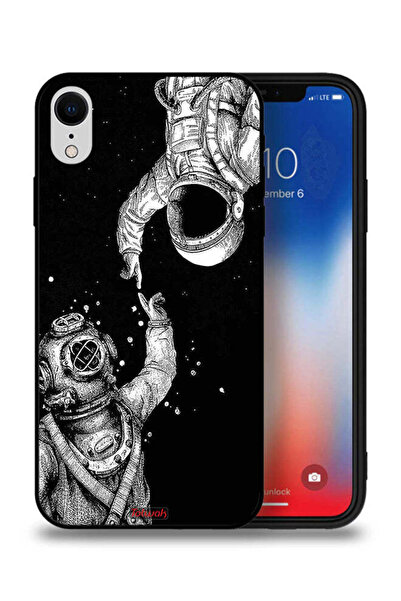 Tolwak جراب حماية لجهاز Apple iPhone XR بتصميم رواد الفضاء