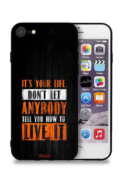 Tolwak جراب حماية لجهاز Apple iPhone 8 - Its Your Life