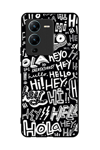 Covernex غطاء حماية لهاتف فيفو V25 برو - مرحباً بالجميع