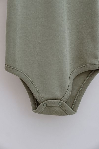 Tuğba Kuğu Short Sleeve Baby Body - Pureline Series - Khaki
