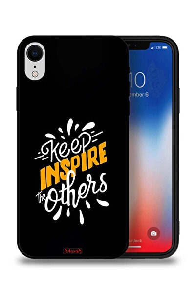 Tolwak غطاء حماية لجهاز Apple iPhone XR - حافظ على إلهام الآخرين