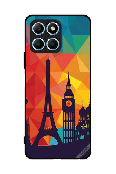 Covernex غطاء حماية لهاتف Honor X6 بنمط باريس الملون