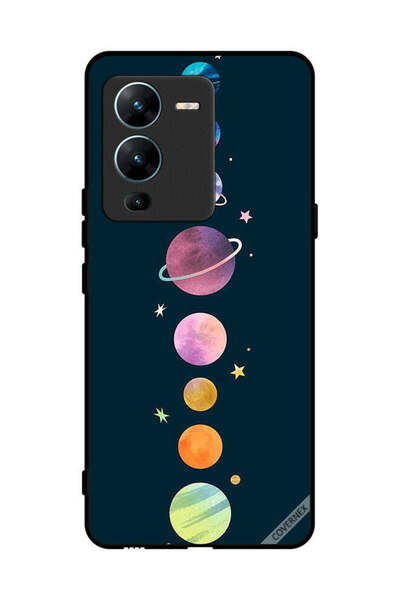 Covernex غطاء حماية لهاتف فيفو V25 برو - كواكب في صف واحد
