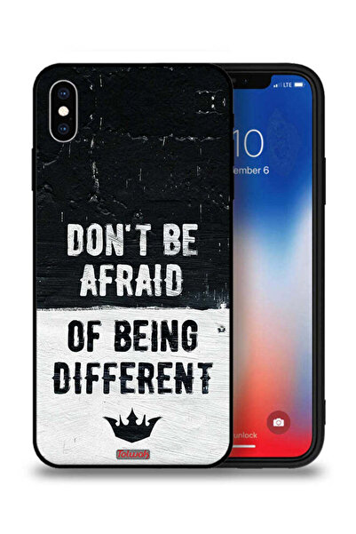 Tolwak جراب حماية لجهاز Apple iPhone XS Max لا تخف من أن تكون مختلفًا