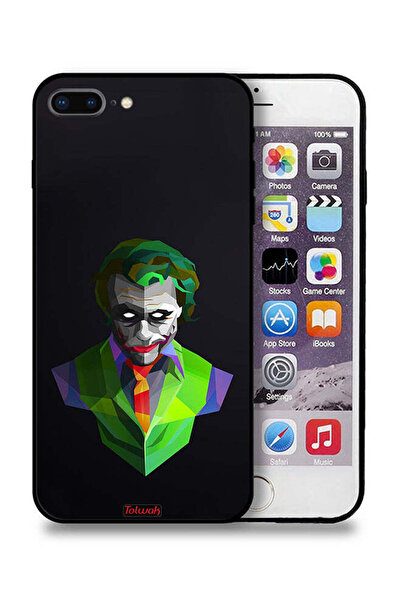 Tolwak غطاء حماية لجهاز Apple iPhone 7 Plus برسومات فن تجريدي للجوكر