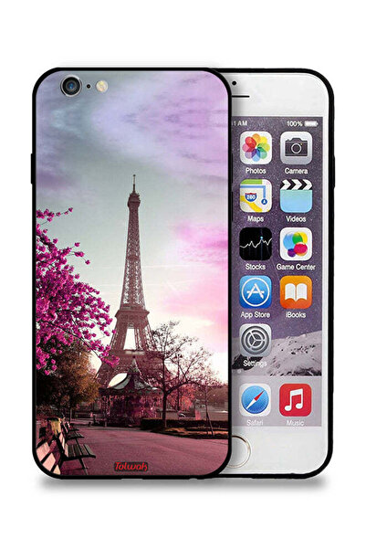 Tolwak غطاء حماية لجهاز Apple iPhone 6 Plus/6s Plus بتصميم برج إيفل