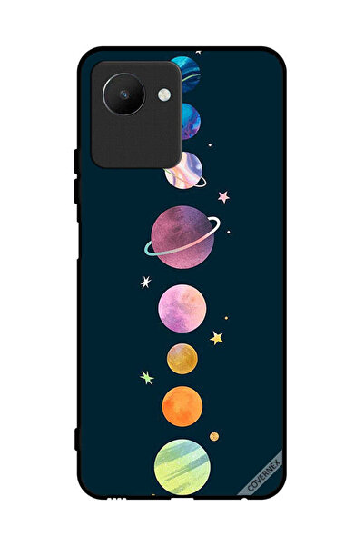 Covernex غطاء حماية لهاتف Realme C30s - كواكب في صف واحد