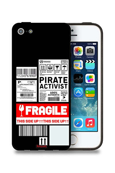 Tolwak جراب حماية لجهاز Apple iPhone 5/5s/SE - ملصق هش من ناشط خاص