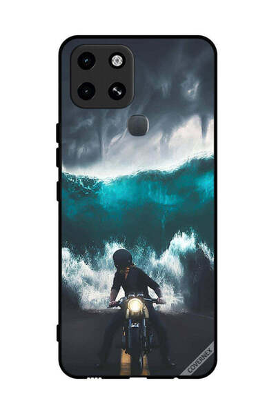 Covernex غطاء حماية لهاتف Infinix Smart 6 Water Wave Art