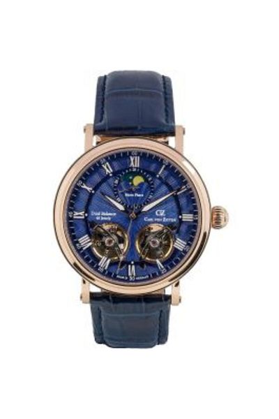 Carl Von Zeyten Carl von Zeyten CVZ 0054 RBSR Murg Moonphase Automatic Mens Watch 46 mm