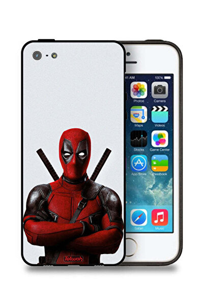 Tolwak غطاء حماية ديدبول لهاتف آيفون 5/5s/SE من آبل