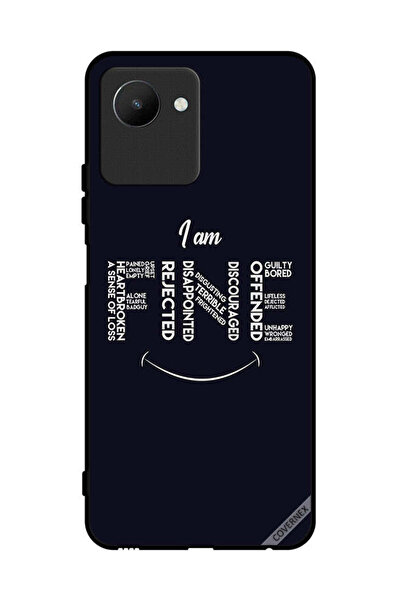 Covernex Protective Case Cover For Realme C30s Calligraphy I Am Fine