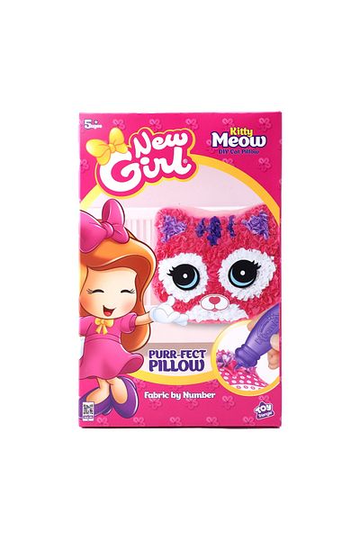 New Girl DIY Pillow Kitty Meow
