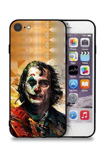 Tolwak غطاء حماية لجهاز Apple iPhone 8 برسومات جوكر