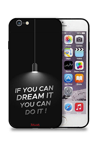 Tolwak جراب حماية لجهاز Apple iPhone 6 Plus/6s Plus إذا كنت تستطيع أن تحلم به...