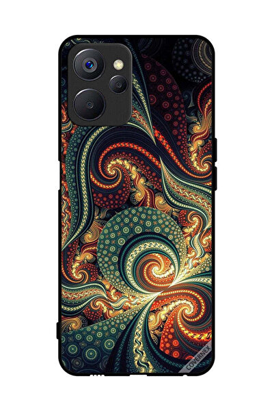 Covernex غطاء حماية لهاتف Realme 9i 5G بنمط ماندالا عتيق