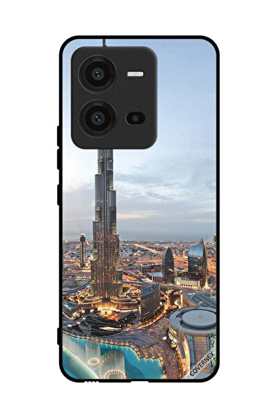 Covernex غطاء حماية لهاتف فيفو V25 - منظر جميل لوسط مدينة دبي