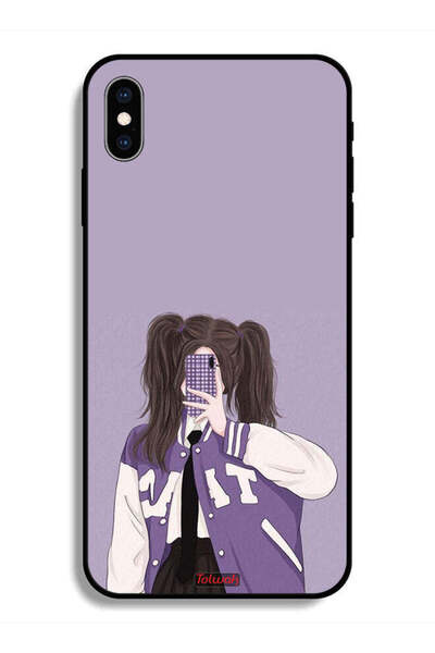 Tolwak جراب حماية لهاتف Apple iPhone X لالتقاط صور سيلفي