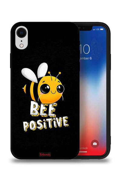 Tolwak جراب حماية لجهاز Apple iPhone XR - Bee Positive