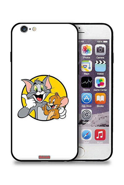 Tolwak جراب حماية لجهاز Apple iPhone 6/6s بتصميم توم وجيري