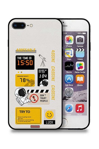 Tolwak Apple iPhone 8 Plus Protective Case Do Not Trust People