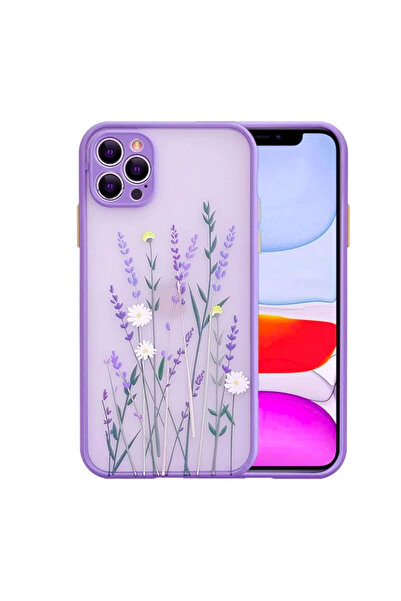 OEM iPhone 12 Pro 6.1Inch Flower Pattern Silicone Case with Camera Protection...