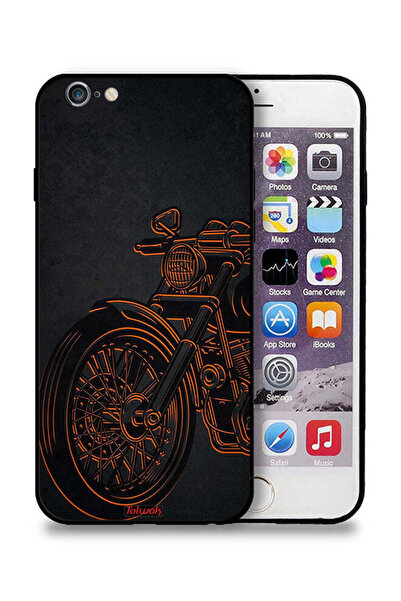 Tolwak جراب حماية لجهاز Apple iPhone 6/6s بتصميم دراجة عتيقة