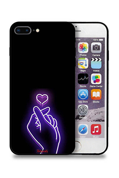 Tolwak غطاء حماية لجهاز Apple iPhone 7 Plus بتصميم قلب صغير