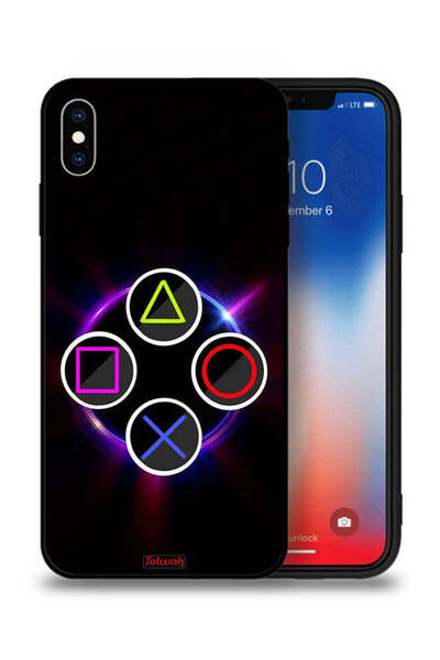 Tolwak Apple iPhone XS Protective Case Squid Game