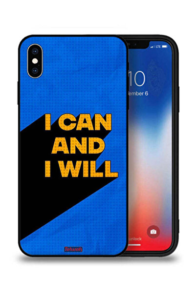 Tolwak جراب حماية لجهاز Apple iPhone XS - أستطيع وسأفعل