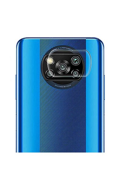 CepteToptan واقي كاميرا زجاجي مقوى لهاتف Xiaomi POCO X3 - (1903) - MKİ8618-7284