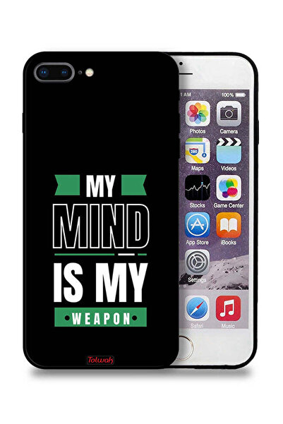 Tolwak جراب حماية لجهاز Apple iPhone 7 Plus - My Mind Is My