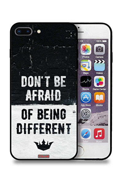 Tolwak جراب حماية لجهاز Apple iPhone 7 Plus لا تخف من أن تكون مختلفًا