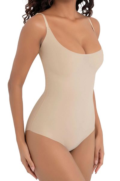 Marjill Laser Cut Strap Body Corset