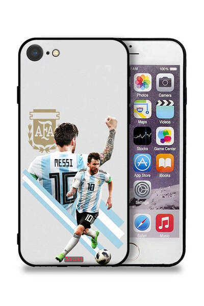 Tolwak جراب حماية لهاتف Apple iPhone SE (2020) برسومات ليو ميسي