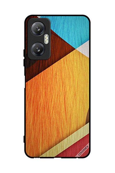 Covernex غطاء حماية لهاتف Infinix Hot 20 بنسيج خشبي