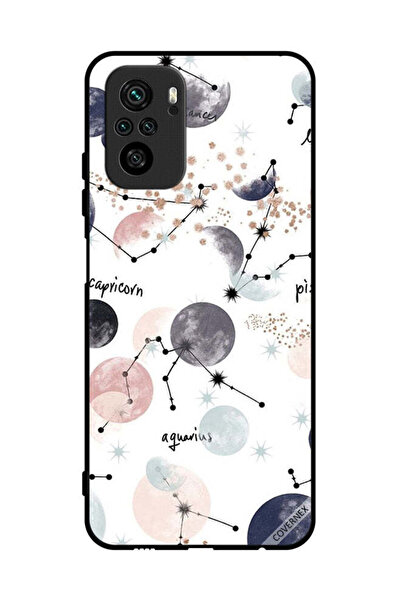 Covernex غطاء حماية لهاتف Poco M5s 4G - فن رسم الكواكب